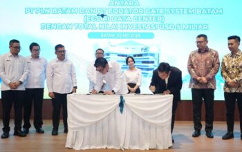 PLN Batam dan Equator Gate System Perkuat Ekosistem Digital melalui Pembangunan Data Center di Bata