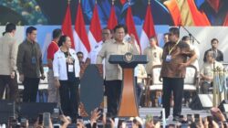 Presiden Prabowo Hadiri Peringatan May Day 2026 di Monas Jakarta