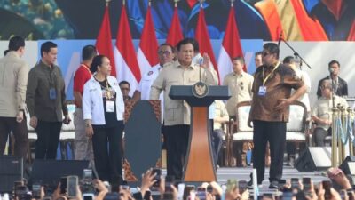 Presiden Prabowo Hadiri Peringatan May Day 2026 di Monas Jakarta