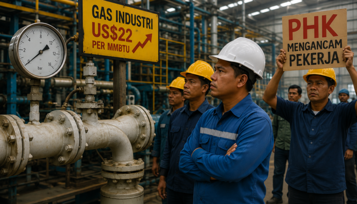 Gas Industri Melonjak, 50 Ribu Buruh Terancam PHK, Pabrik Keramik Mulai Berguguran