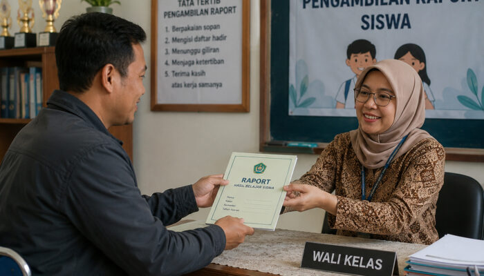 Program Ayah Ambil Rapor Tuai Dilema, Buruh Harian Rela Tinggalkan Pekerjaan demi Ambil Rapor Anak