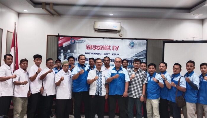 Musyawarah Unit Kerja (MUSNIK) IV PUK SP LEM SPSI PT Diametral Involute sebagai momentum penting dalam memperkuat persatuan, demokrasi organisasi, serta memperjuangkan kesejahteraan anggota.