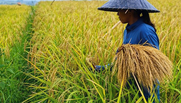 Musim Panen Tiba, Petani Jatiluwih Krisis Buruh ‘Manyi’ Panen Padi