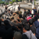 Demo Buruh PT Galaxy Wood Jebol Pagar DPRD Lampung Selatan, Massa Tuntut Pemenuhan Hak Pekerja