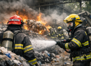 Pabrik Pengolahan Limbah Plastik di Tangerang Terbakar, Tujuh Mobil Damkar Dikerahkan