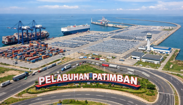 Pelabuhan Patimban Layani Impor Peti Kemas Internasional Perdana, Dukung Rantai Pasok Industri EV