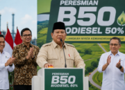 B50 Jadi Tonggak Kemandirian Energi, Prabowo Targetkan Bangun Hingga 50 Pabrik Bioetanol