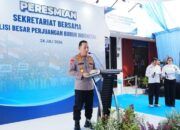 Kapolri Resmikan Sekretariat Bersama KBPBI, Sebut Momentum Bersejarah Persatukan Gerakan Buruh Indonesia