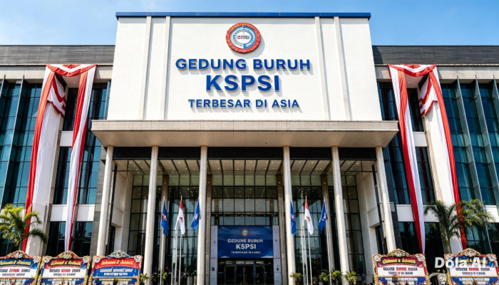 KSPSI Resmikan Gedung Buruh Terbesar di Asia, Perjuangan Pekerja Makin Kuat