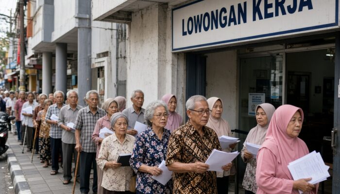 Korban PHK, Usia 48 Tahun Tetap Berburu Kerja, Lawan Persaingan dengan Gen Z di Job Fair Jateng