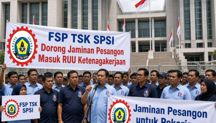 FSP TSK SPSI Dorong Jaminan Pesangon Masuk RUU Ketenagakerjaan