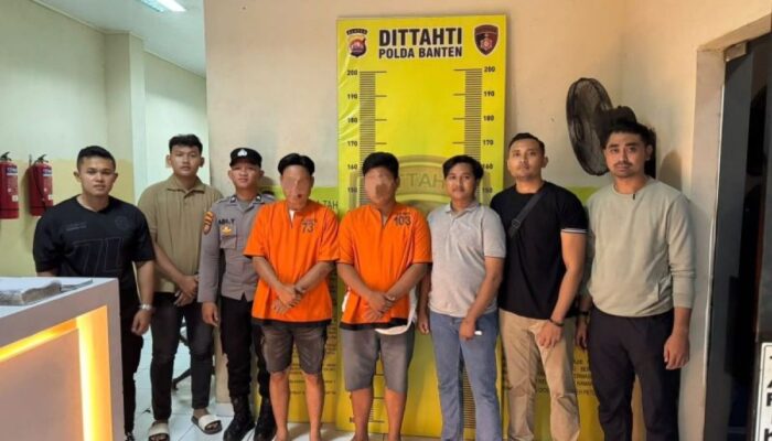 Polda Banten Tangkap Dua Pria Diduga Otak Demo Anarkis di PT EDS Manufacturing