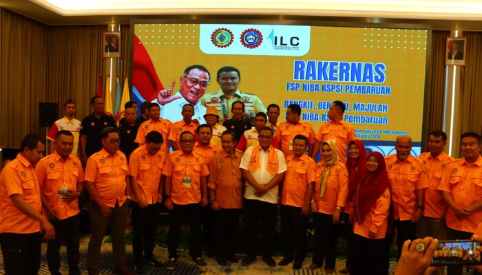 FSP NIBA KSPSI Pembaruan Gelar Rakernas 2026, Perkuat Konsolidasi dan Perlindungan Hak Pekerja