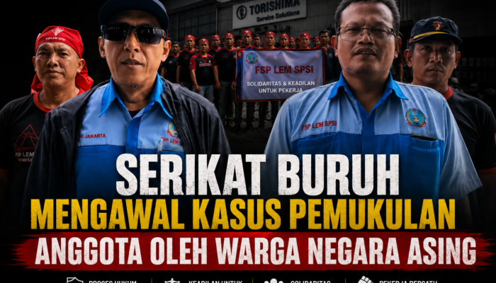 Serikat Pekerja Turun Tangan, Dugaan Pemukulan Anggota oleh WNA di PT Torishima Service Indonesia Dikawal Ketat