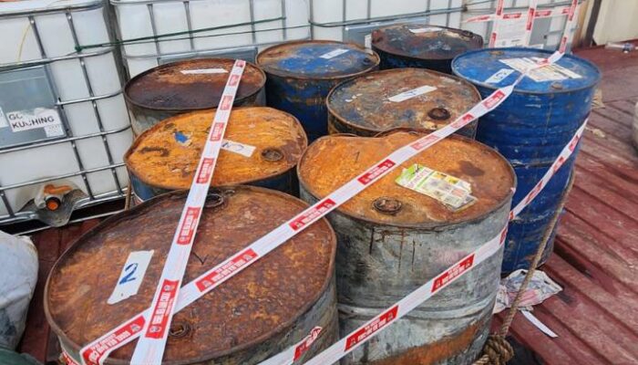 Fantastis! Penyelundupan 2,6 Ton Sabu Cair Digagalkan di Perairan Kepri
