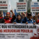 Buruh dan Pengusaha Belum Sepakat soal Pesangon dan Outsourcing dalam RUU Ketenagakerjaan