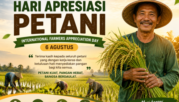 Hari Internasional Apresiasi Petani Diperingati Setiap 6 Agustus, Penghormatan bagi Penjaga Ketahanan Pangan Dunia