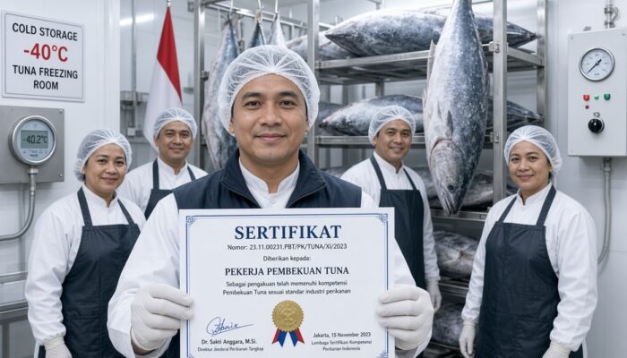 Sertifikasi Pekerja Pembekuan Tuna Didorong untuk Perkuat Daya Saing Industri Perikanan Indonesia