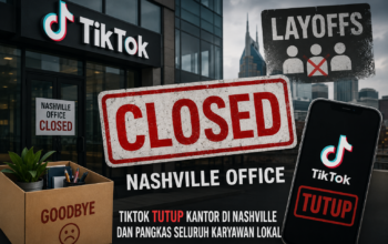 Gelombang PHK Hantam Raksasa Teknologi, TikTok Tutup Kantor di Nashville dan Pangkas Seluruh Karyawan Lokal