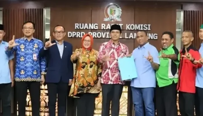 DPRD Lampung Terima Aspirasi KBPBI, RUU Perlindungan Ketenagakerjaan Jadi Sorotan