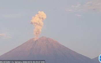 Enam Gunung Api Erupsi Bersamaan, PVMBG Tegaskan Tak Saling Memicu