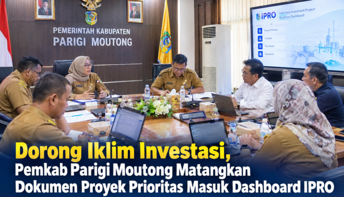 Pemkab Parigi Moutong Susun Proyek Investasi Prioritas Berbasis Potensi Daerah