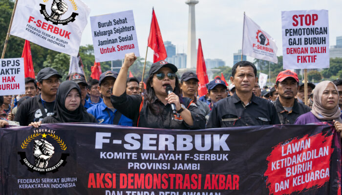 F-SERBUK Jambi Siapkan Aksi 3 Hari, 1.000 Buruh dan Keluarga Akan Turun ke Jalan