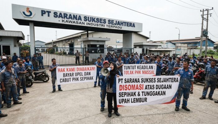 PT Sarana Sukses Sejahtera Disomasi, Kuasa Hukum Pekerja Persoalkan PHK dan Upah Lembur