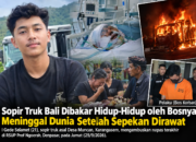 Sopir Truk Bali Dibakar Hidup-Hidup oleh Bosnya Meninggal Dunia Setelah Sepekan Dirawat
