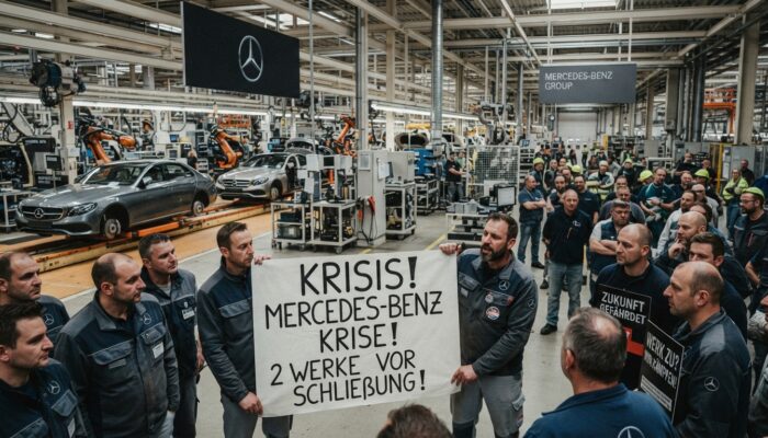 Mercedes-Benz Ancam Tutup Dua Pabrik di Jerman, Tertekan Biaya Produksi dan Persaingan China