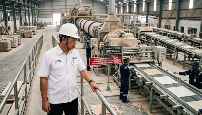 Ketidakpastian Pasokan Gas Ancam Investasi Keramik Rp12 Triliun, Ribuan Lapangan Kerja Terancam Batal
