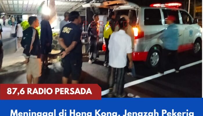 Jenazah Pekerja Migran Indonesia Asal Blitar yang Meninggal di Hong Kong Dipulangkan ke Keluarga