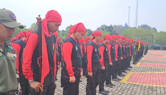 FOTO: BAPOR SPSI Kepri Digembleng di Markas Marinir