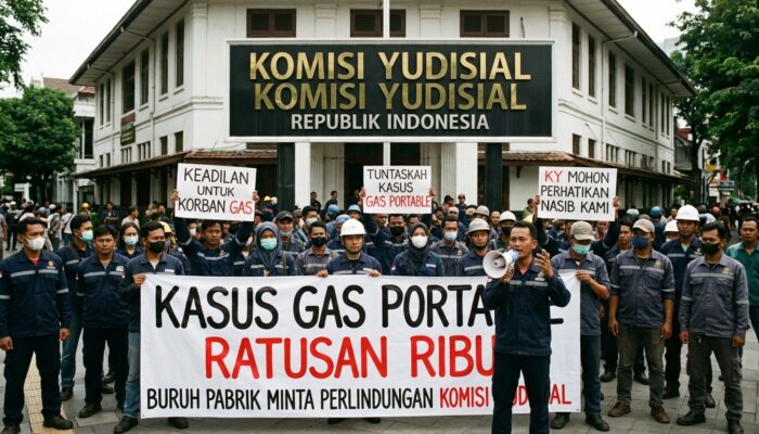 LBH DPN PERADI Profesional Ajukan Pemantauan KY atas Perkara Buruh Cikarang, Gabriel Terancam Penjara 6 Tahun