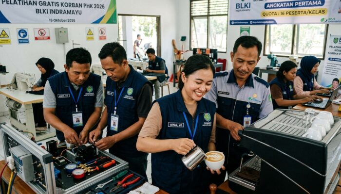Disnaker Indramayu Buka Pendaftaran Pelatihan Gratis Angkatan I untuk Korban PHK