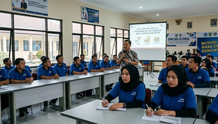 OJK Cirebon Dorong Pekerja Migran Indramayu Bijak Kelola Keuangan demi Masa Depan