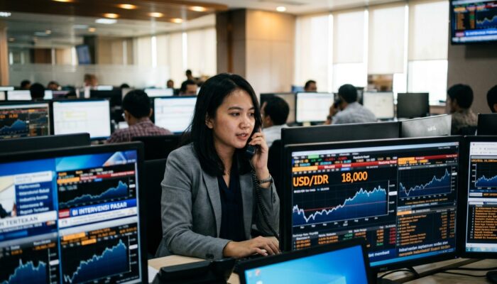 Rupiah Tembus Rp18.000 per Dolar AS, BI Tegaskan Siap Intervensi Pasar