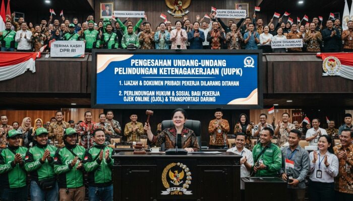 DPR Sahkan UU Pelindungan Ketenagakerjaan, Ijazah Tak Boleh Ditahan hingga Perlindungan Ojol