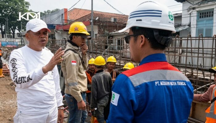 Sidak Proyek Underpass Cimahi, Dedi Mulyadi Temukan Dugaan Pemotongan Upah Buruh hingga Rp 20 Ribu per Hari